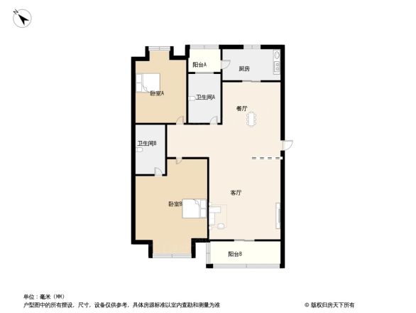 申华翡翠城户型图