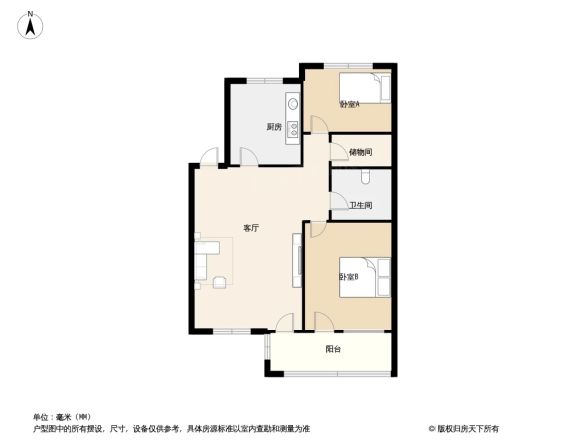 三浃社区八组团户型图