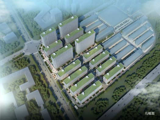 创想新城效果图