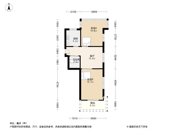 三浃社区八组团户型图