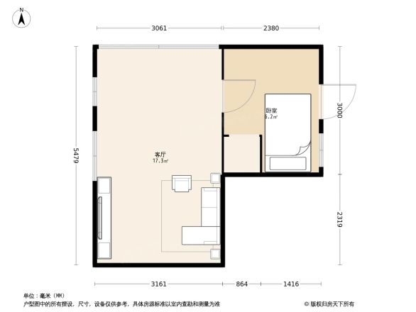 三官殿巷小区户型图