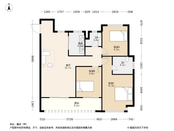 祥生睿城户型图