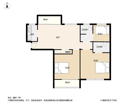 滨瓯景园户型图