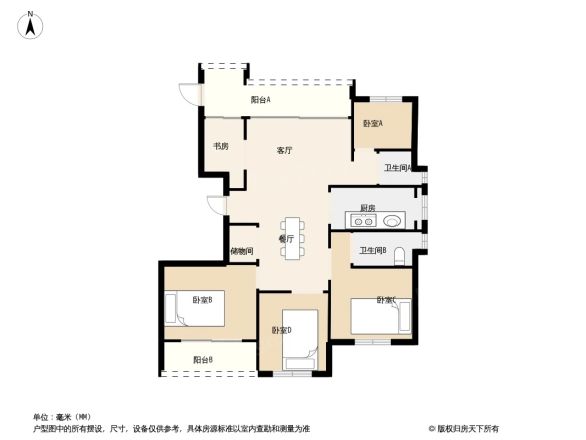 映江锦园户型图