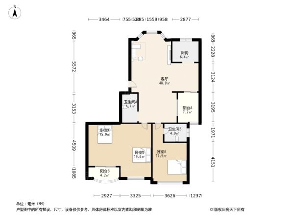 万康御园户型图