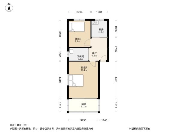 荣新路小区户型图