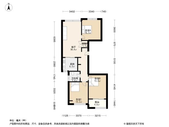 映江锦园户型图