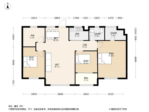 华鸿万府户型图