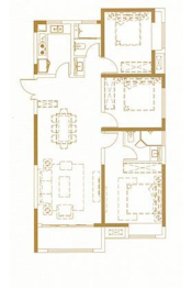 立拓·华府3室2厅1厨2卫建面123.00㎡