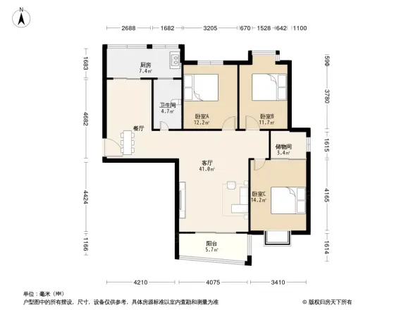 世贸壹品户型图