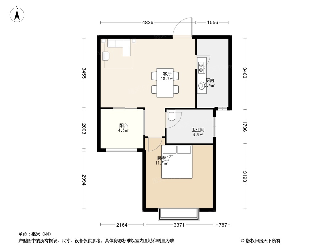 北京富力湾户型图图片