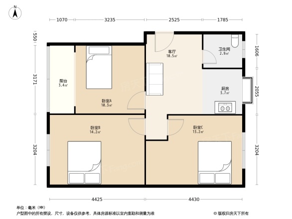 紫竹园户型图