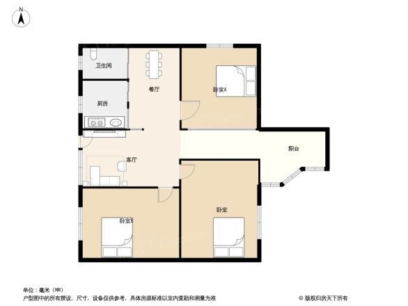 中心商厦户型图