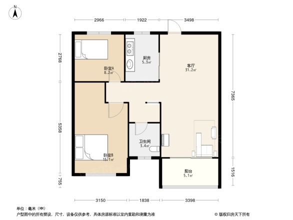 昆山颐景园 户型图图片