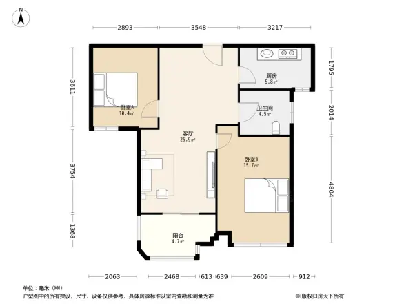 昆山颐景园 户型图图片