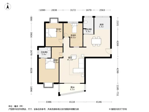 世贸壹品户型图