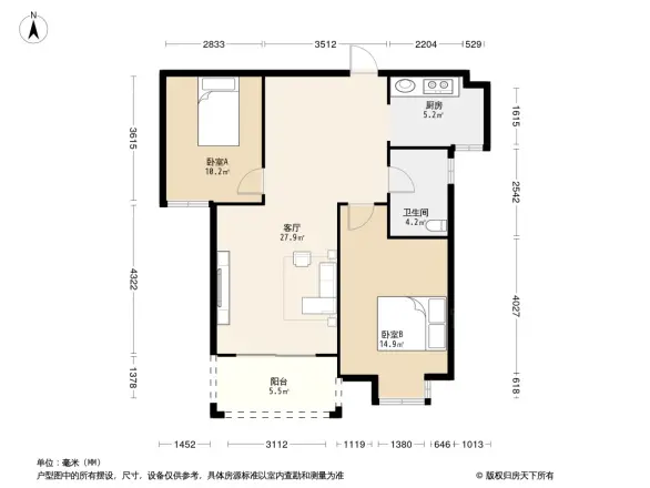 辉隆名郡户型图