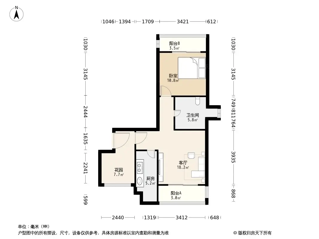 重庆富力湾户型图图片