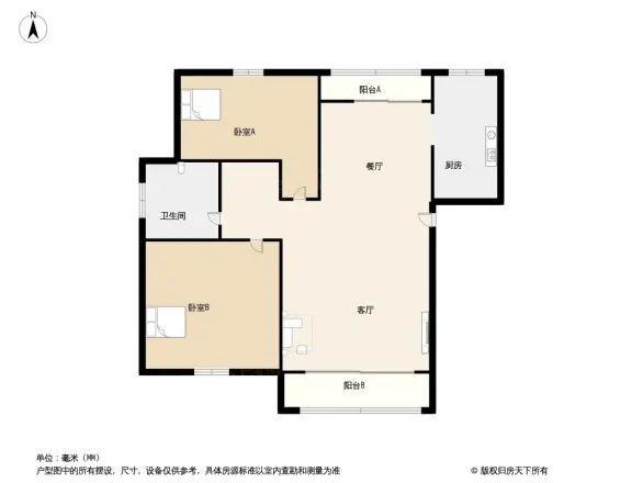 新里·维多利亚公馆户型图