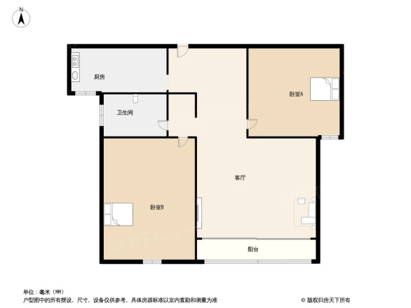 新里·维多利亚公馆户型图