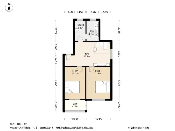 永泰家园北区户型图