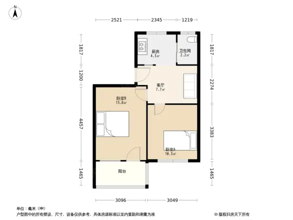 湖东三村户型图