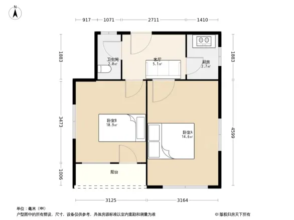新岗小区户型图