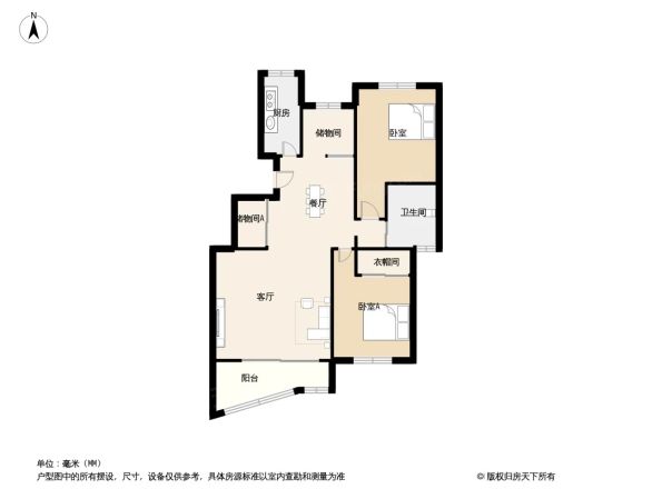 瑞慈花园户型图