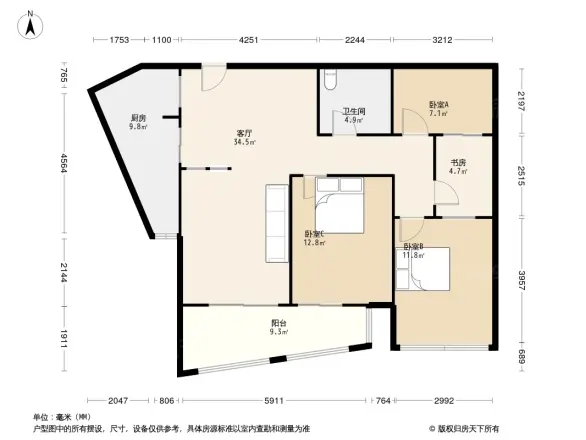 金鹰国际户型图