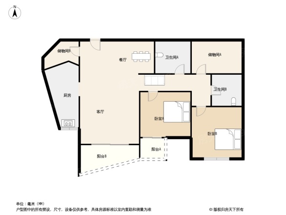 金鹰国际户型图