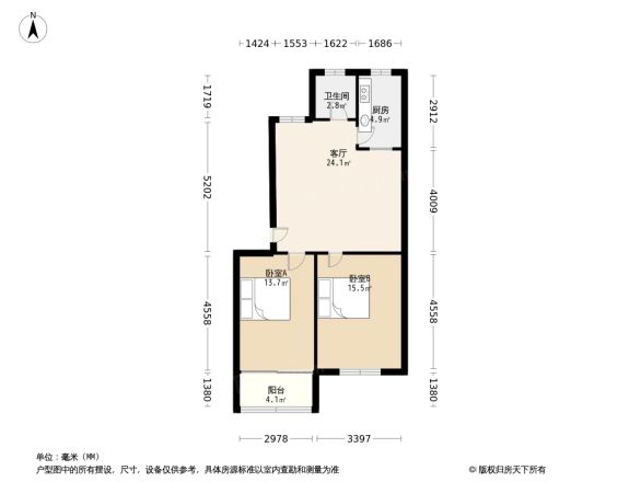 鸳鸯二村户型图