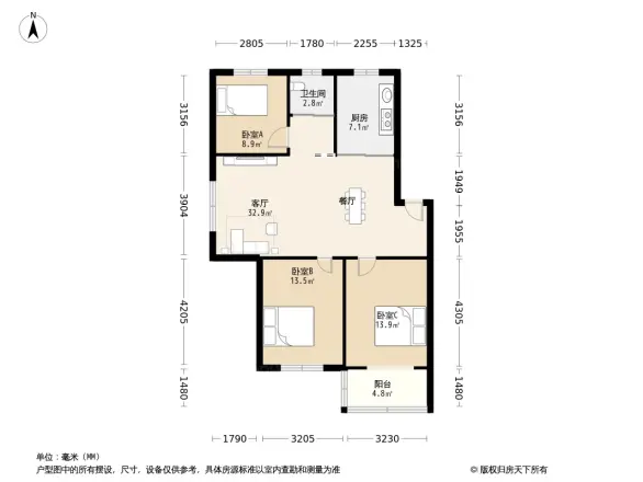春江雅苑户型图