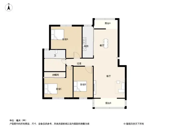 青莲花园户型图