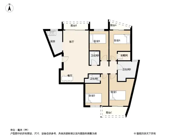 金鹰国际户型图