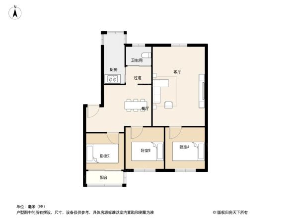 九缘城市花园户型图