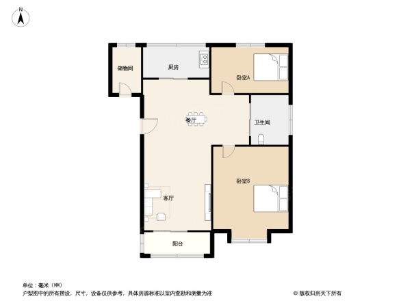 东湖瑞景户型图