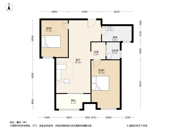 新里·维多利亚公馆户型图