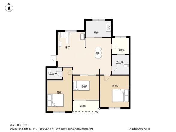 汇景名苑户型图