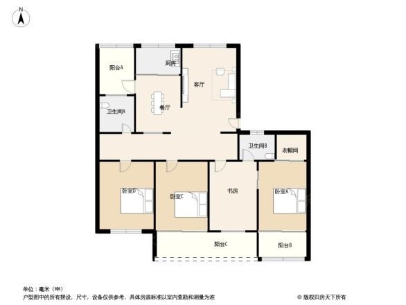 汇景名苑户型图