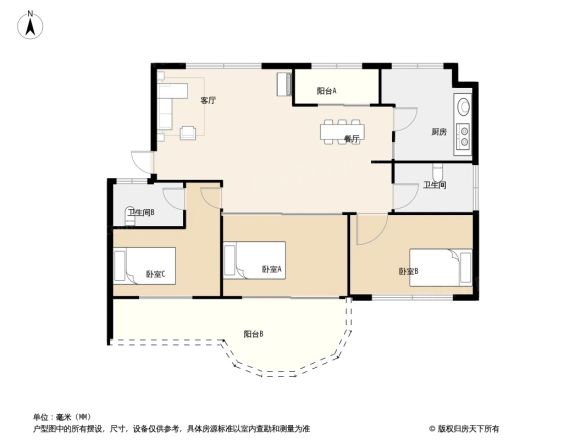汇景名苑户型图