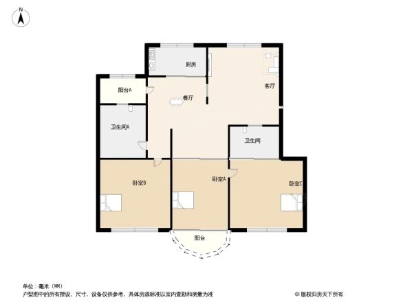 汇景名苑户型图