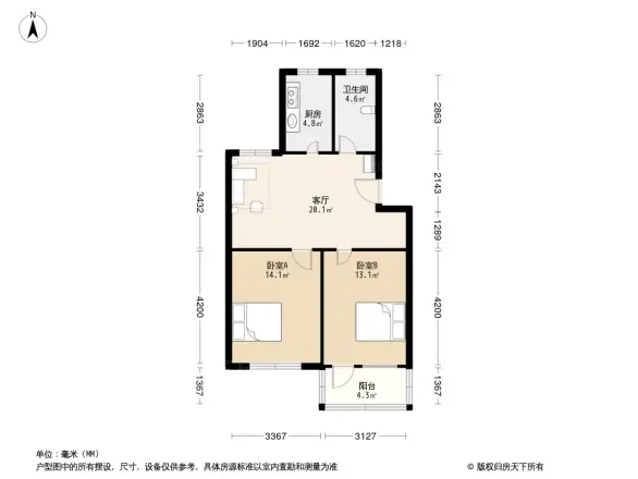 富华东村户型图