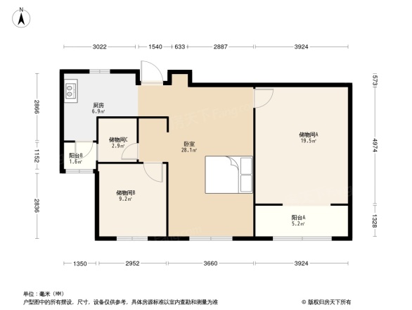 夏桥花园户型图