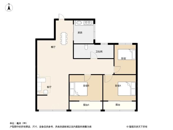 鑫鼎花园户型图