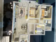 奥园瀚德棠悦府臻园 3室2厅 南