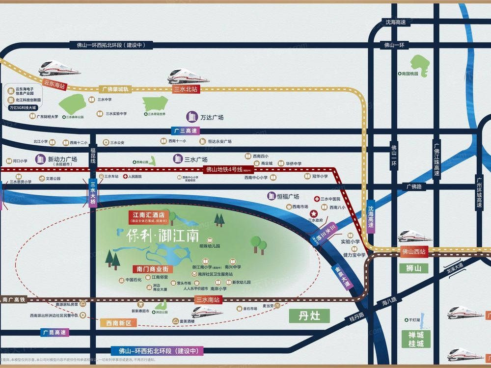 小区相关图