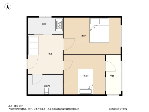 新岗小区户型图