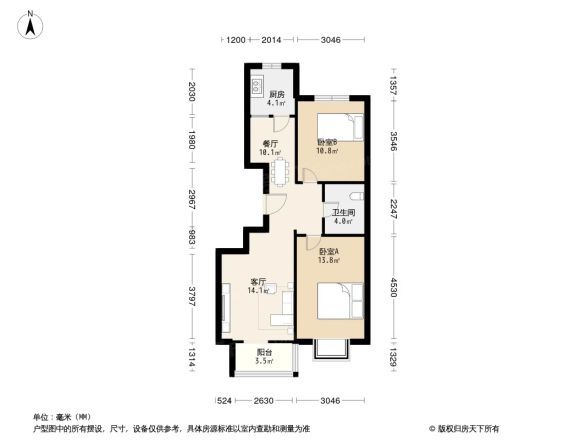 丰泽园户型图