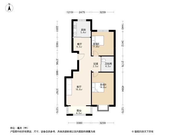丰泽园户型图