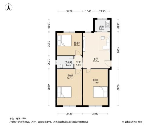 煤机场小区户型图